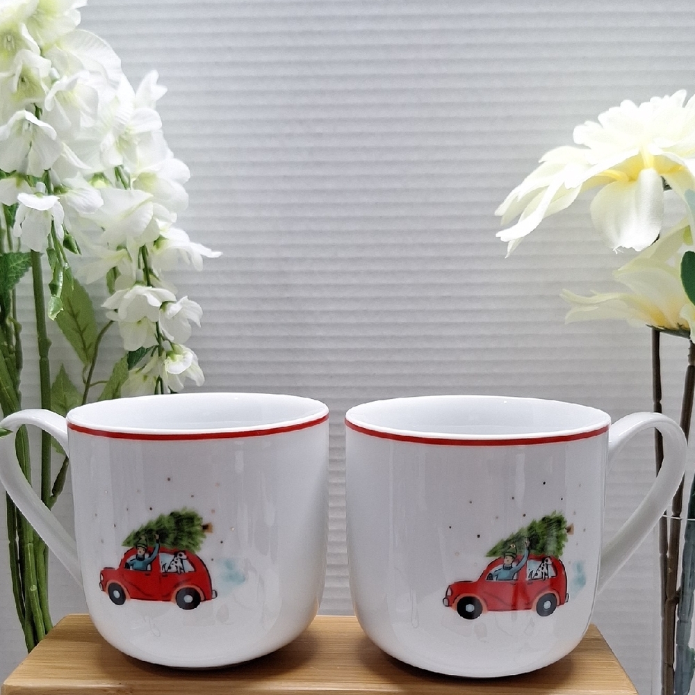 #AAX Christmas Car Design Mugs life at home mugs